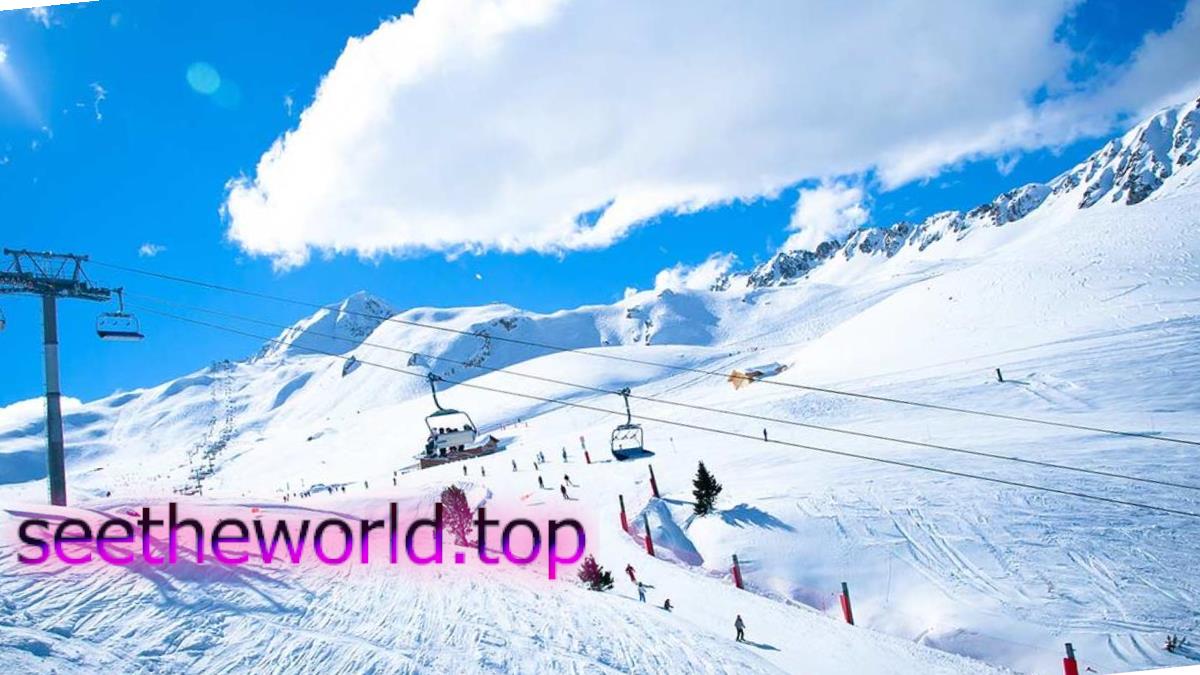 Les Arks ski resort, France