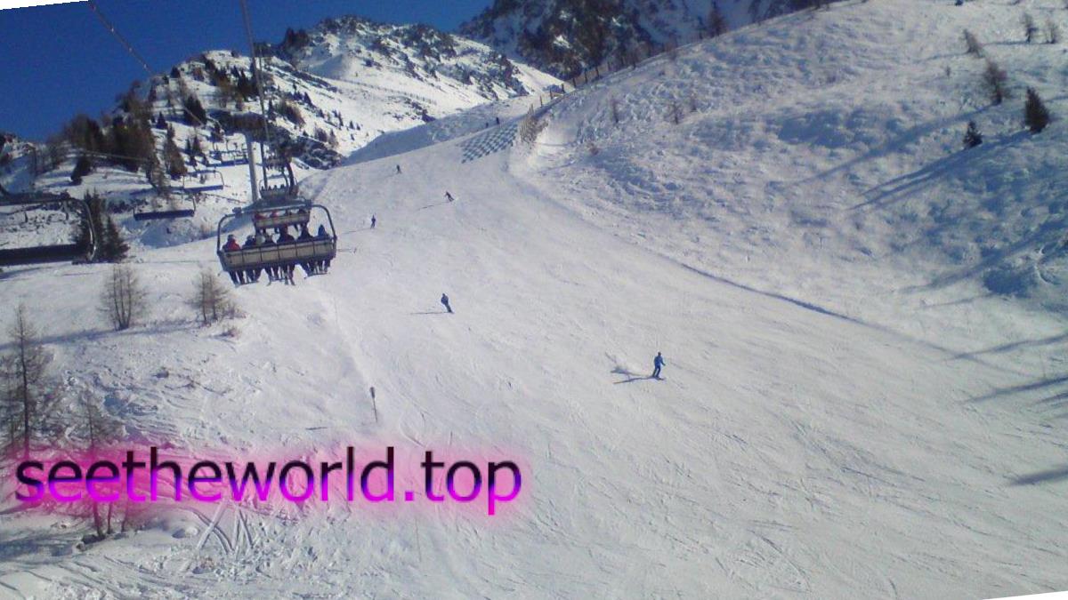 Les Arks ski resort, France