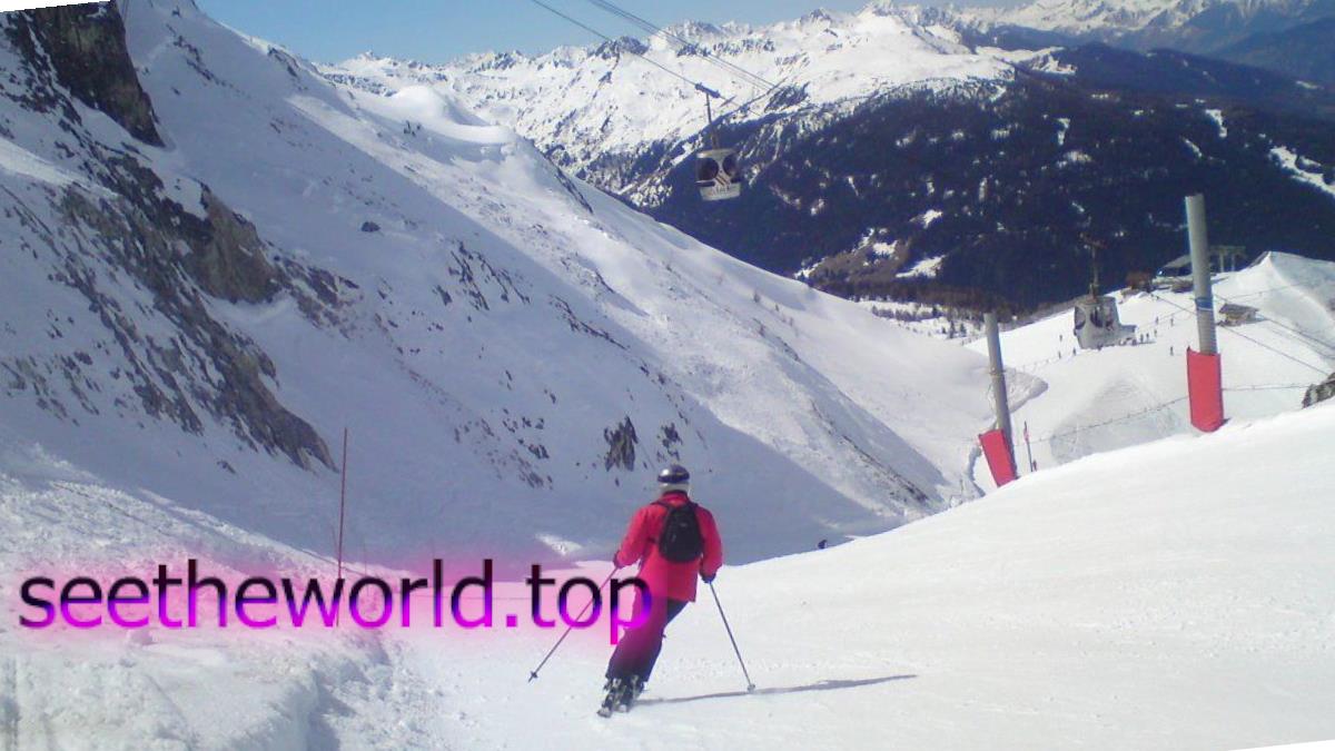 Les Arks ski resort, France