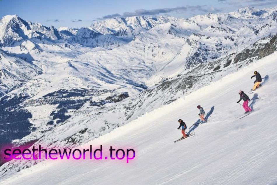 Les Arks ski resort, France