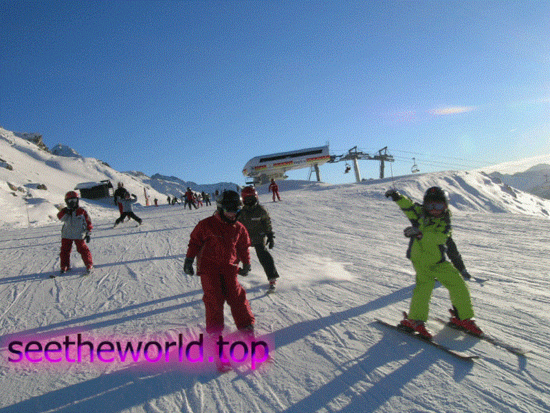 Les Arks ski resort, France