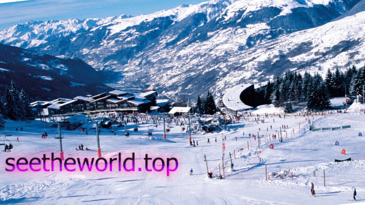Les Arks ski resort, France