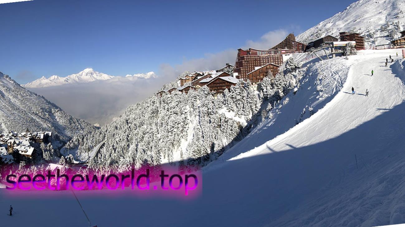 Les Arks ski resort, France