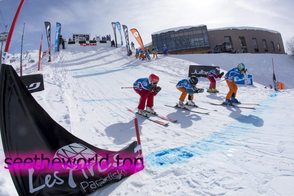 Les Arks ski resort, France