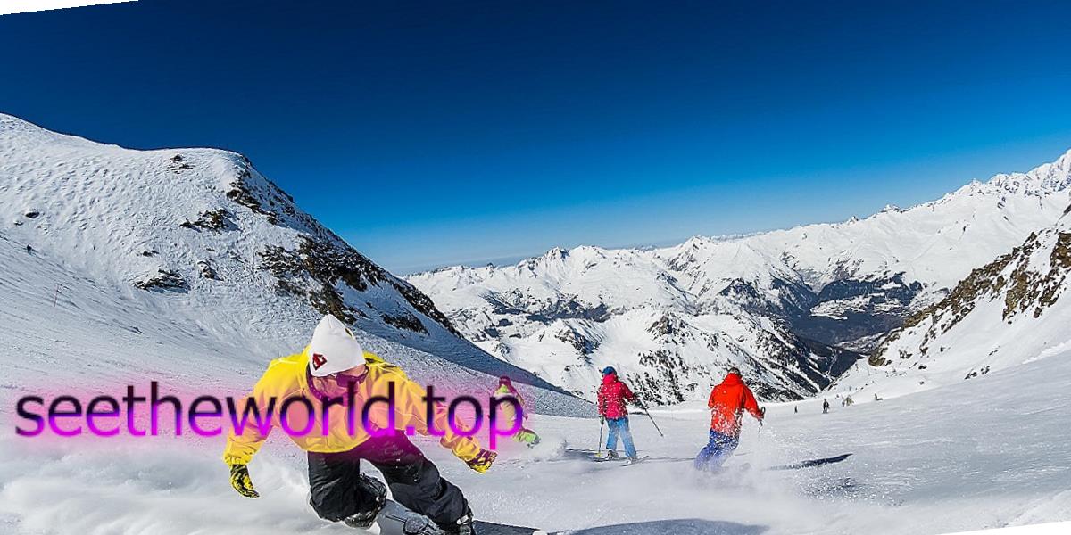 Les Arks ski resort, France