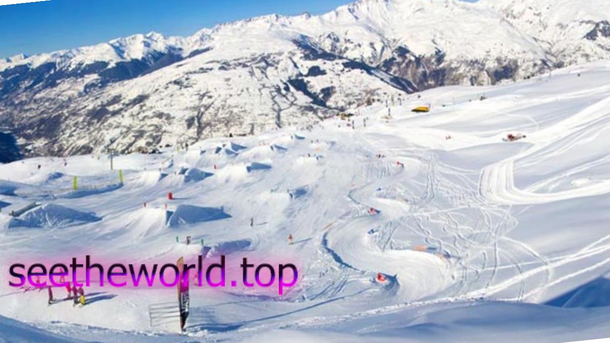 Les Arks ski resort, France
