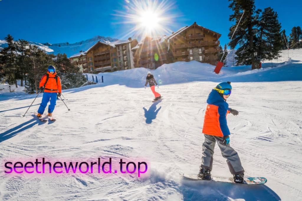 Les Arks ski resort, France