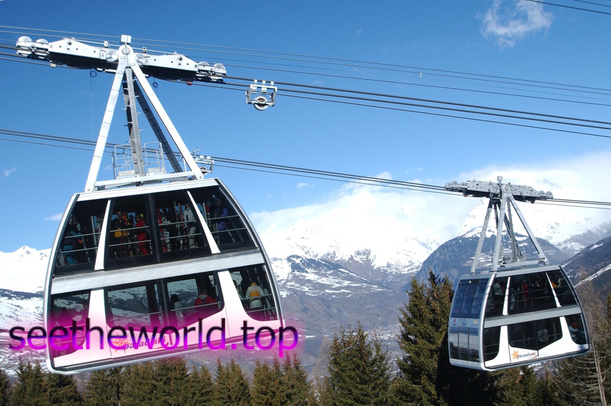 Les Arks ski resort, France