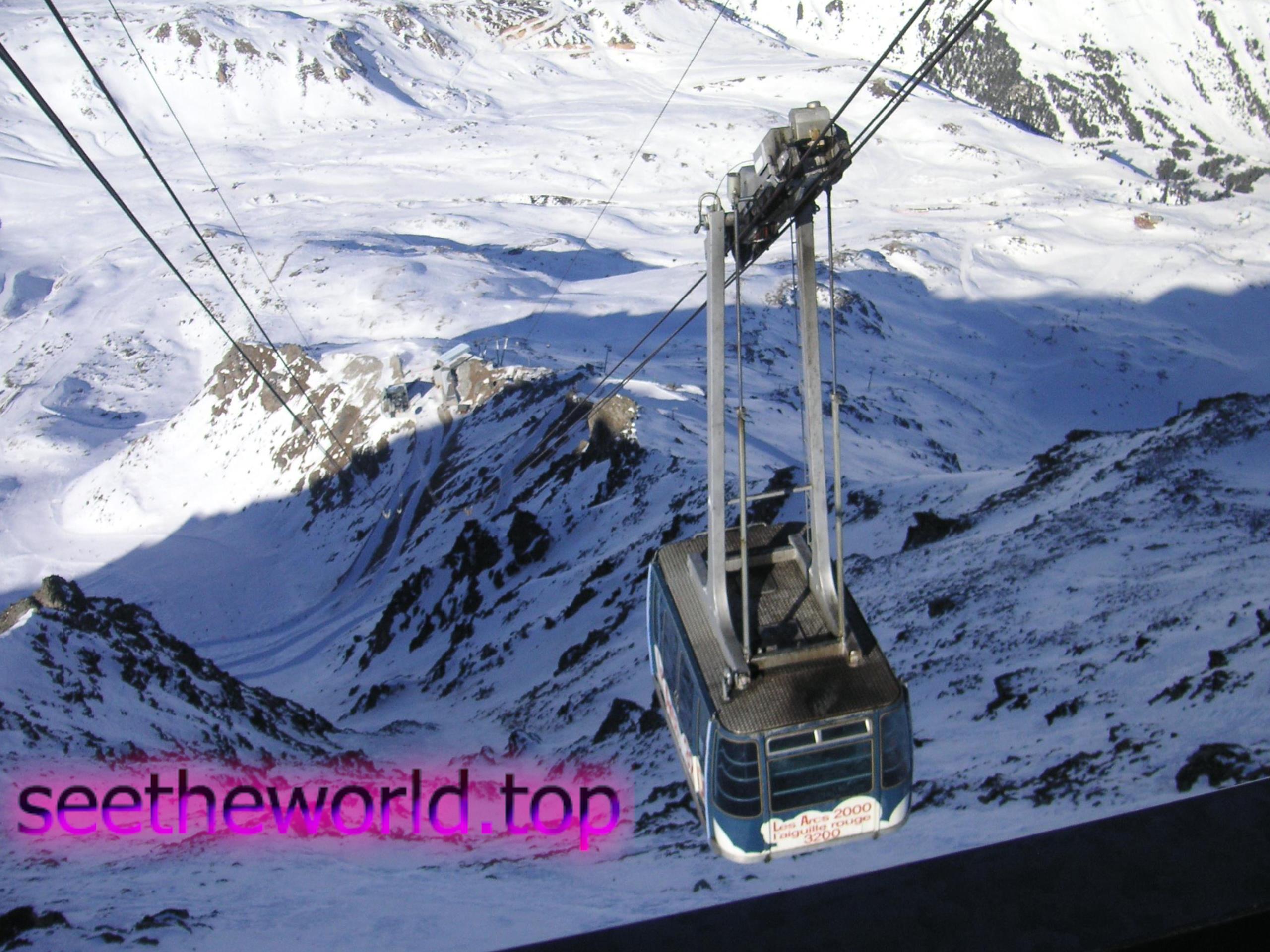 Les Arks ski resort, France