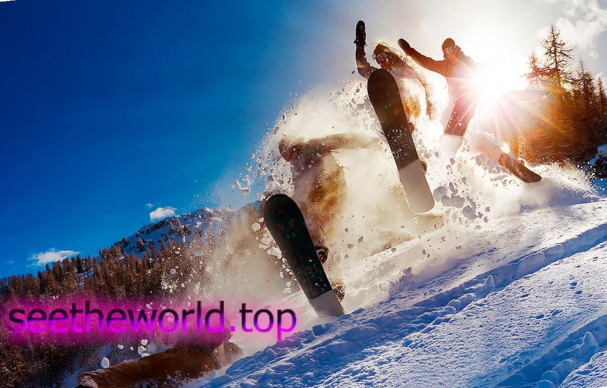 Les Arks ski resort, France