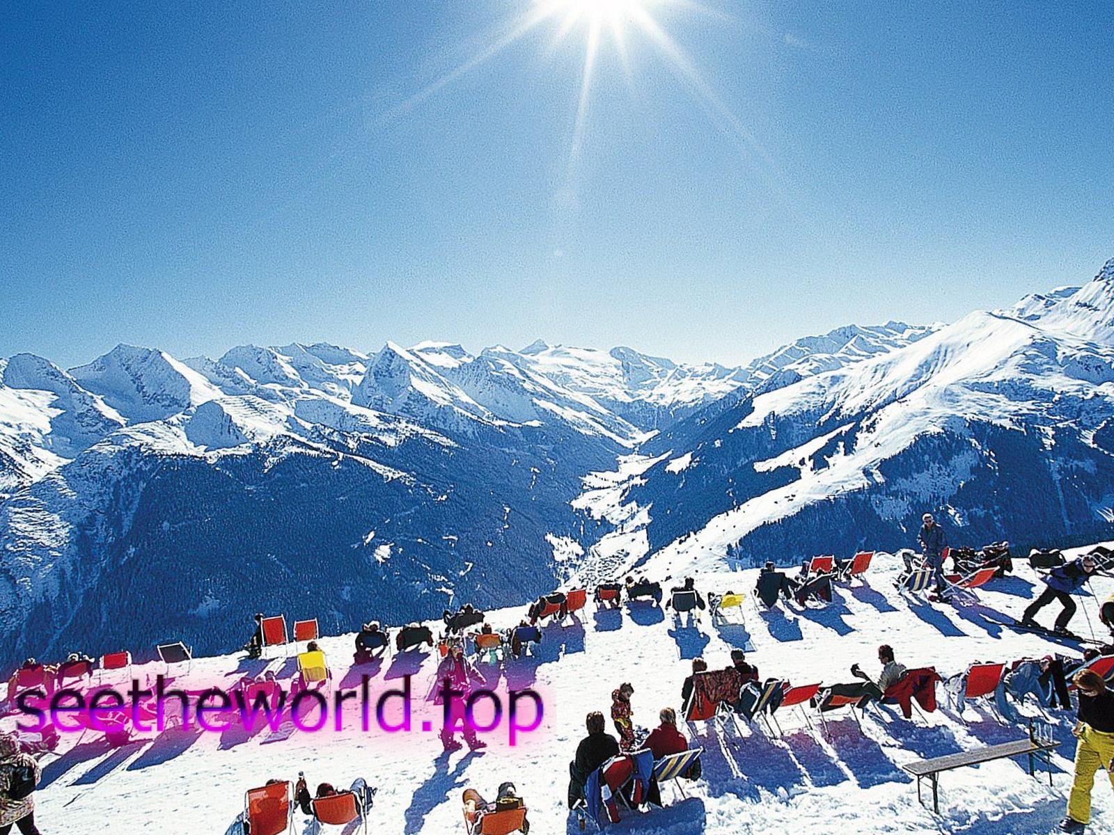 Les Arks ski resort, France