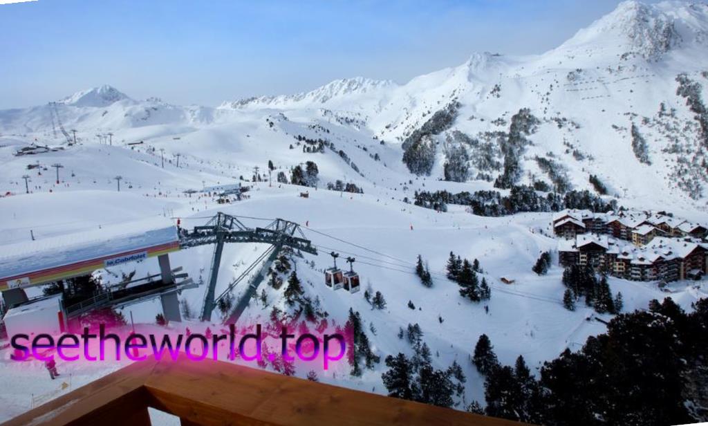 Les Arks ski resort, France