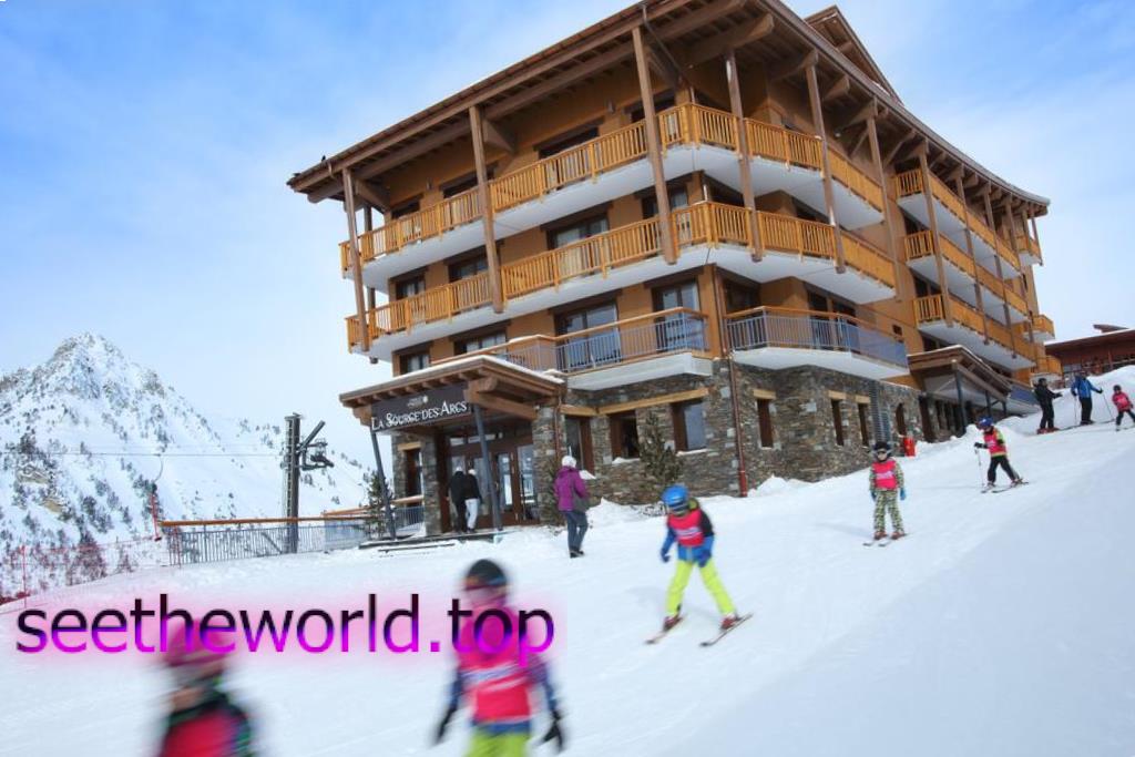 Les Arks ski resort, France