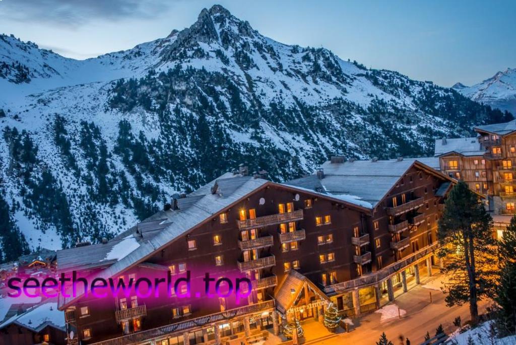 Les Arks ski resort, France