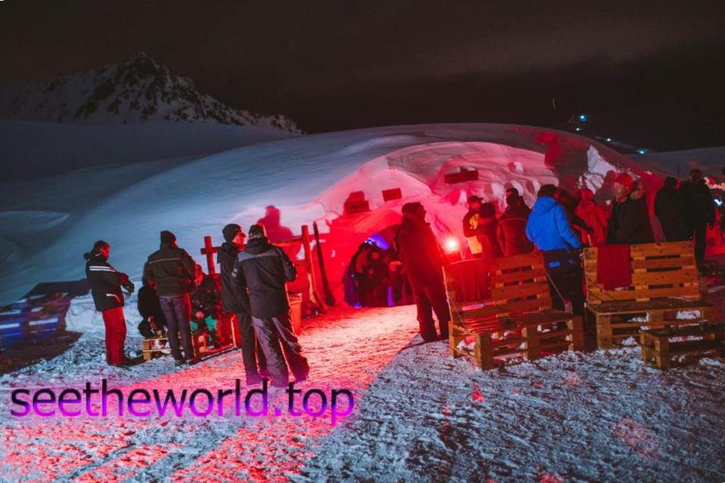 Les Arks ski resort, France