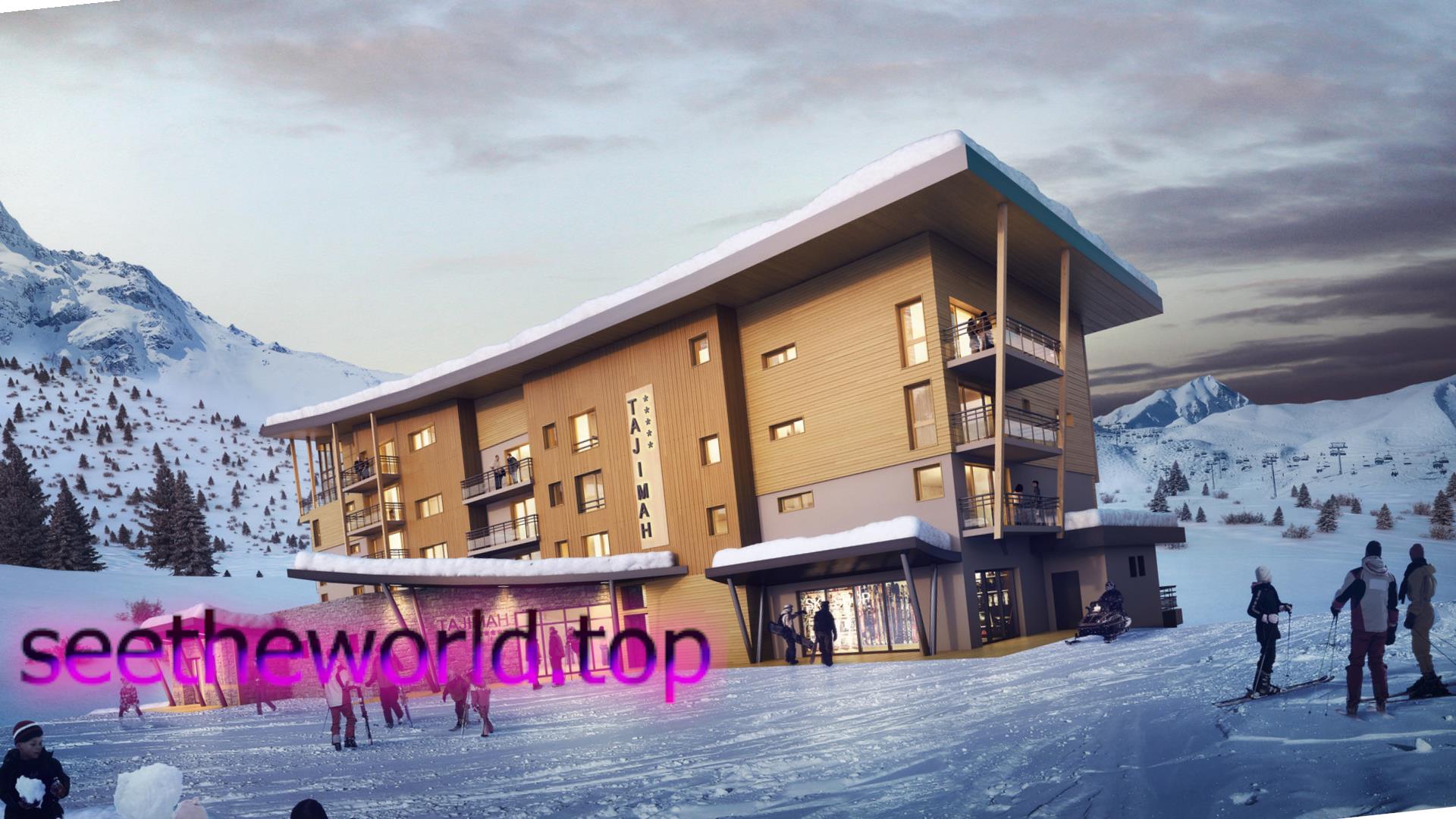 Les Arks ski resort, France
