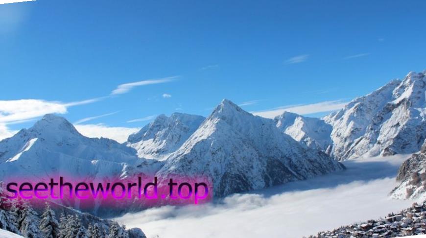Ski resorts of France