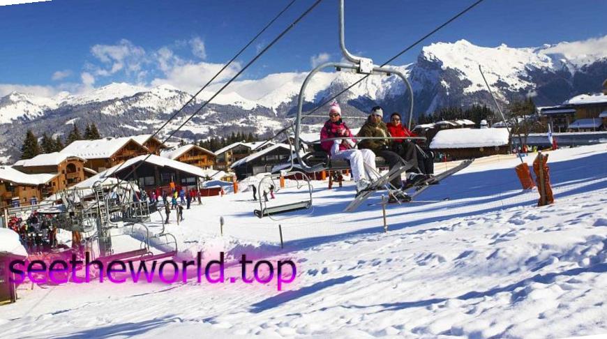 Ski resorts of France