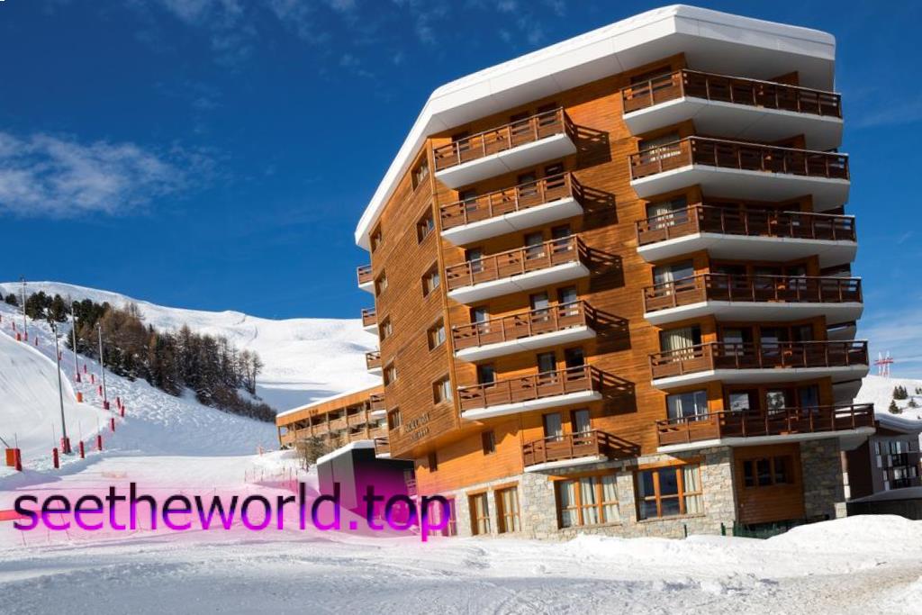 Ski resort La Plagne (La Plagne), France