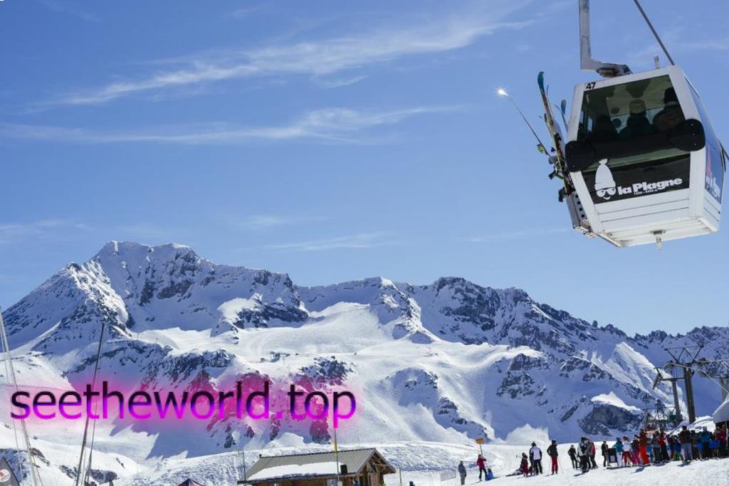 Ski resort La Plagne (La Plagne), France
