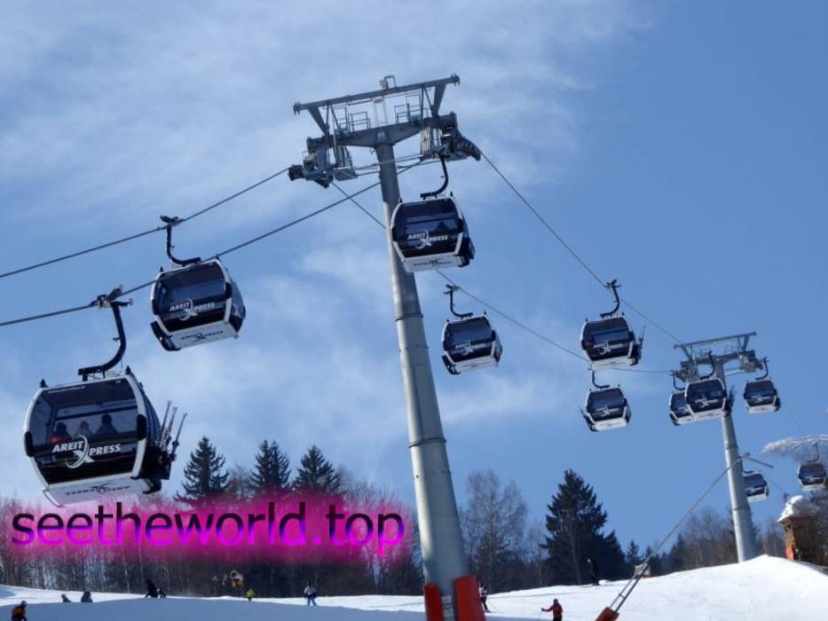 Ski resort La Plagne (La Plagne), France