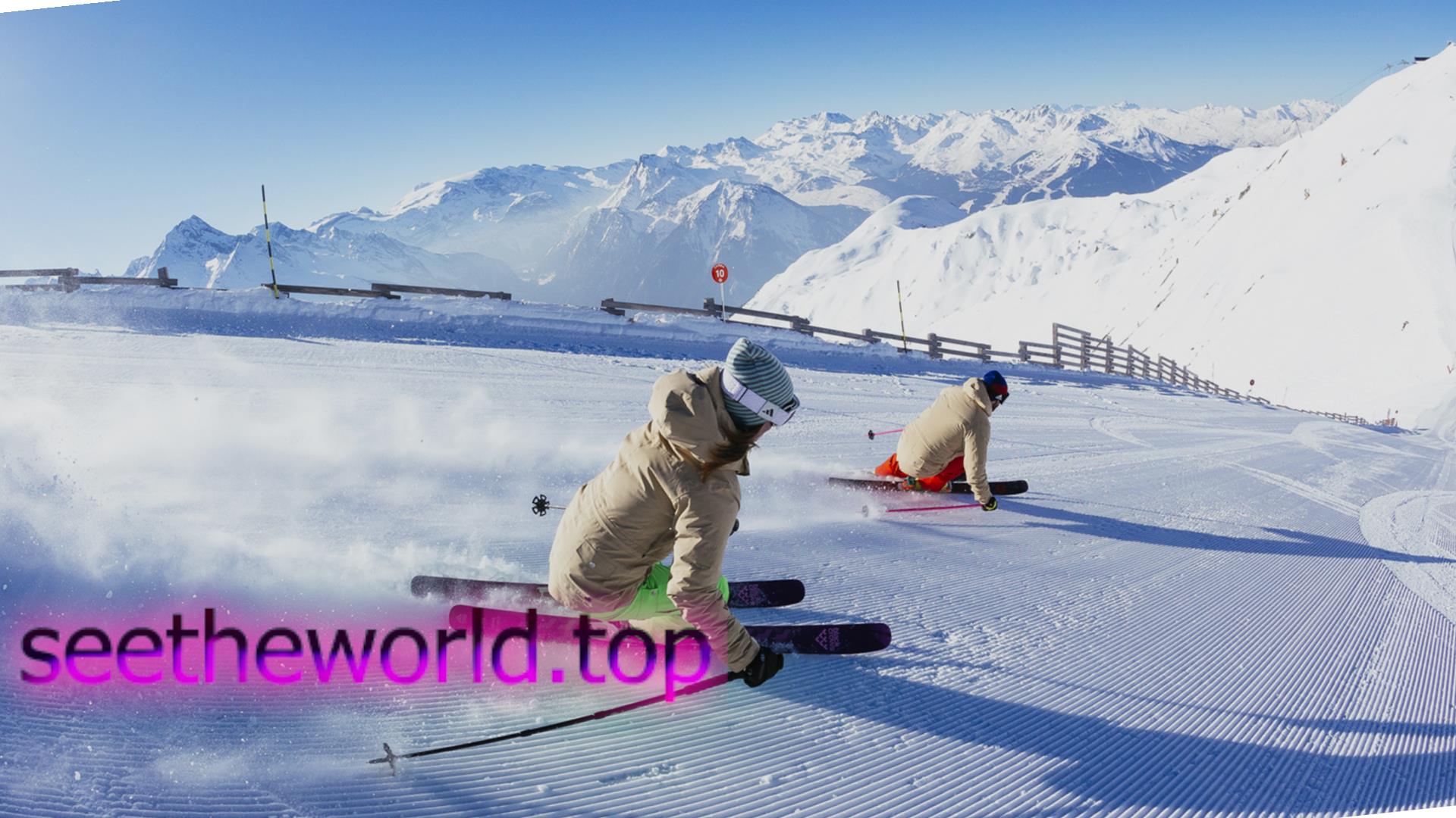 Ski resort La Plagne (La Plagne), France