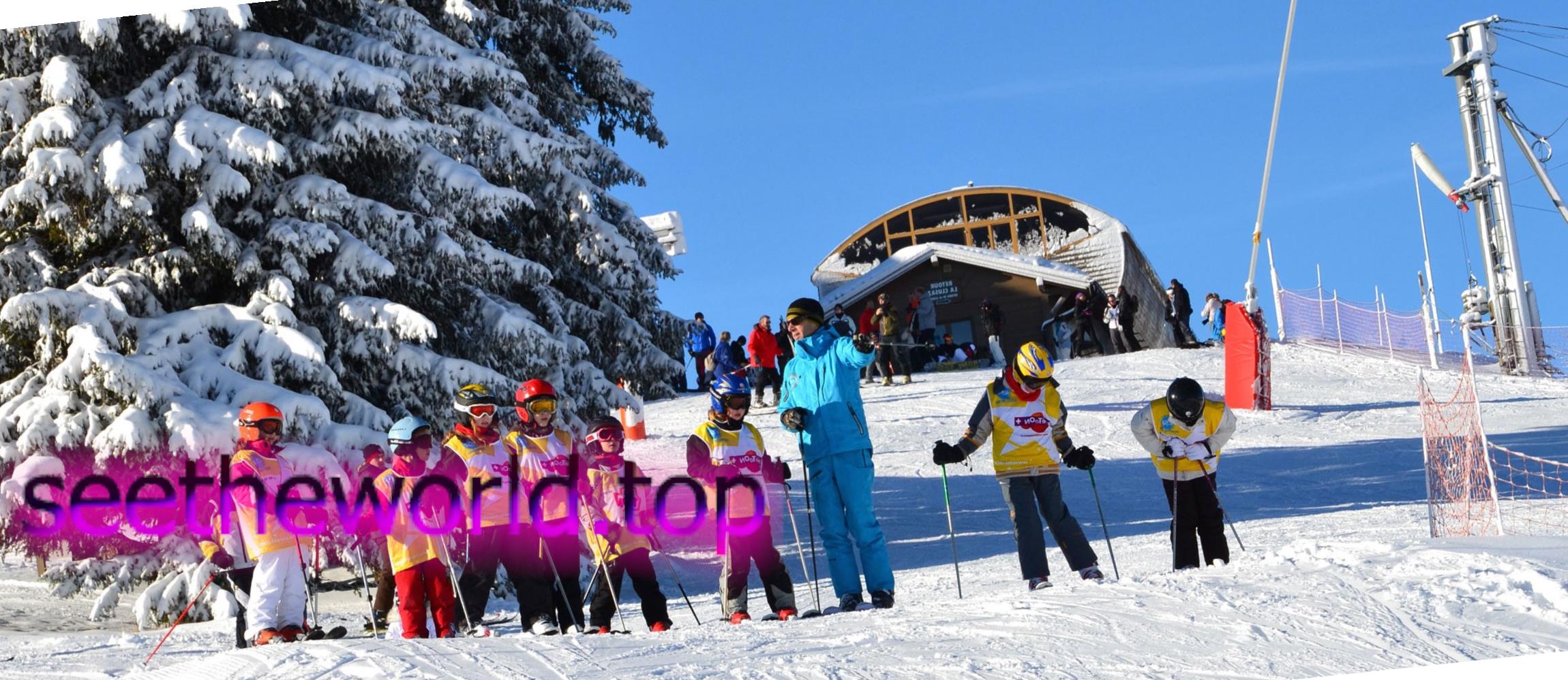 Ski resort La Clusaz (La Clusaz), France