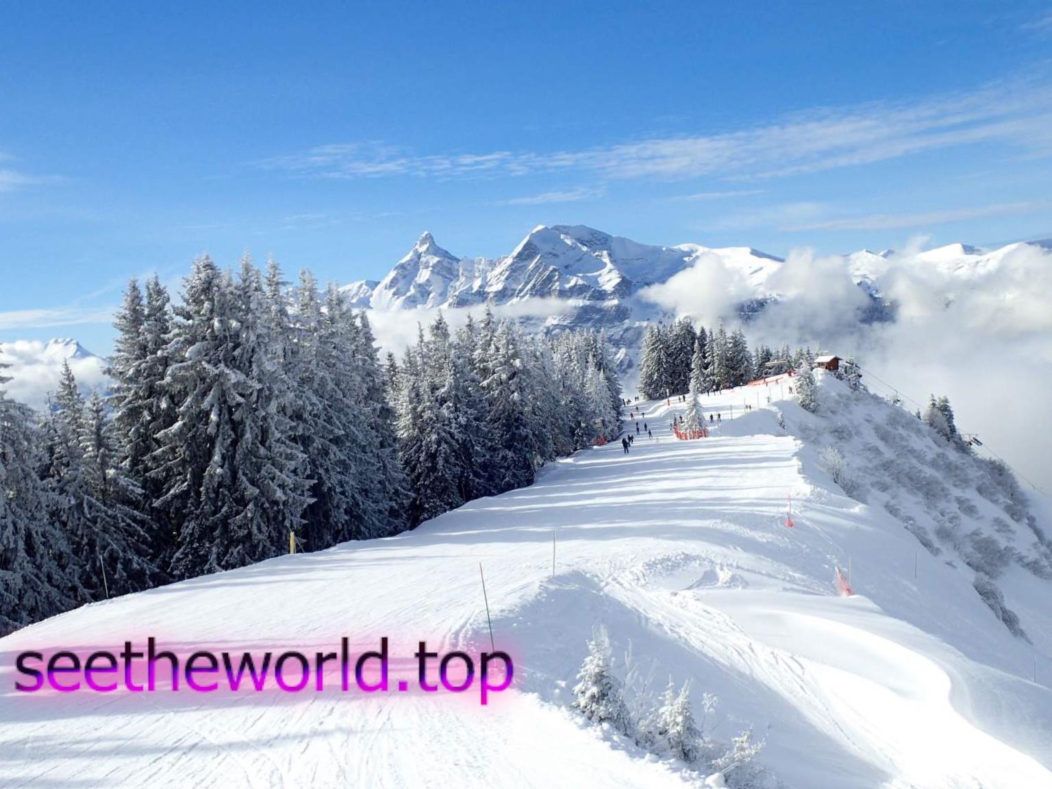 Ski resort La Clusaz (La Clusaz), France