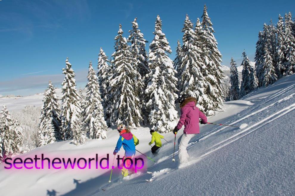 Ski resort La Clusaz (La Clusaz), France