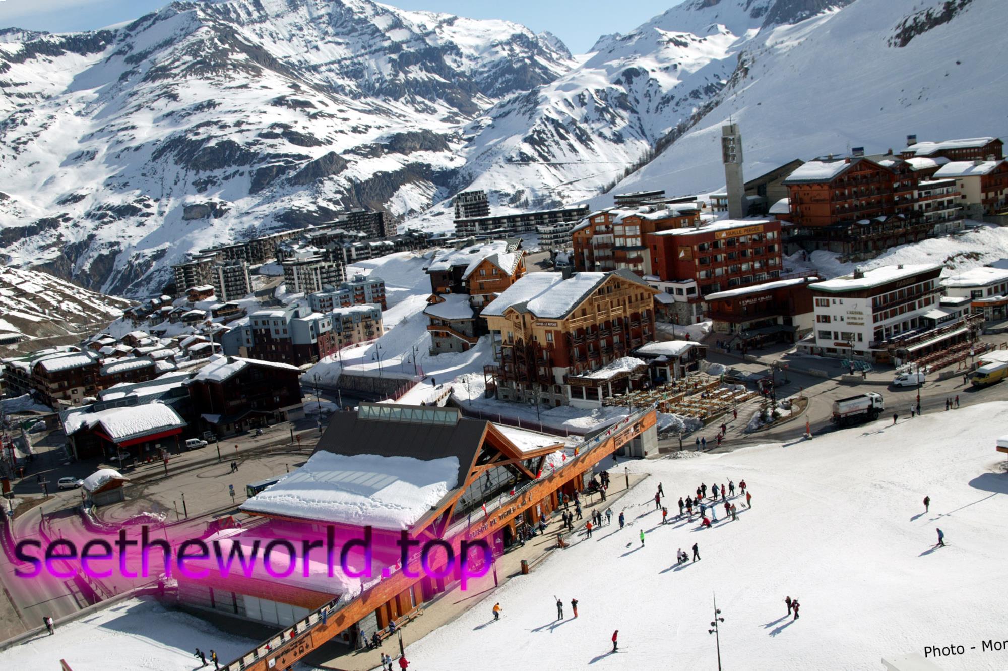 Ski resorts of France