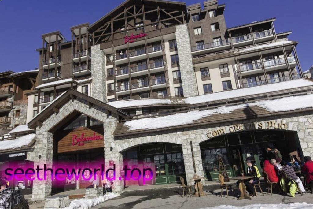 Ski resort Tignes, France