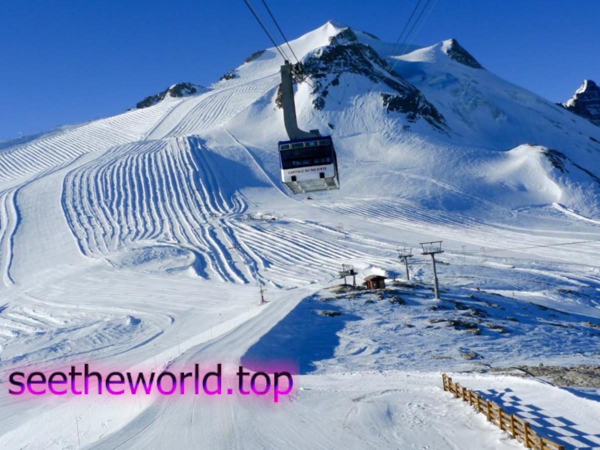 Ski resort Tignes, France
