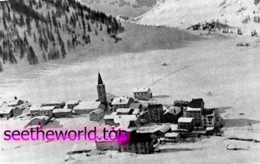 Ski resort Val d'Isere (Val d'Isere), France