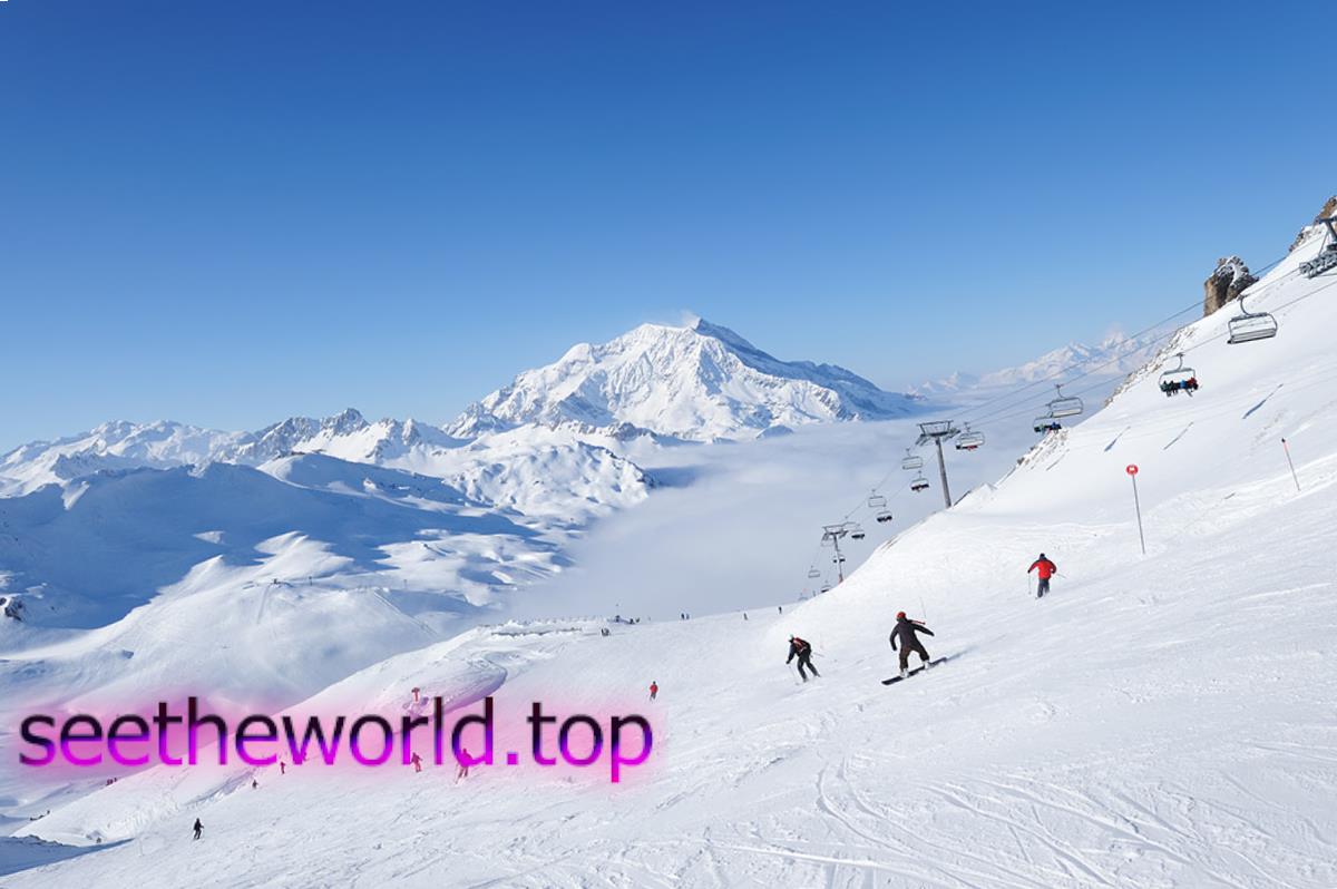 Ski resort Val d'Isere (Val d'Isere), France