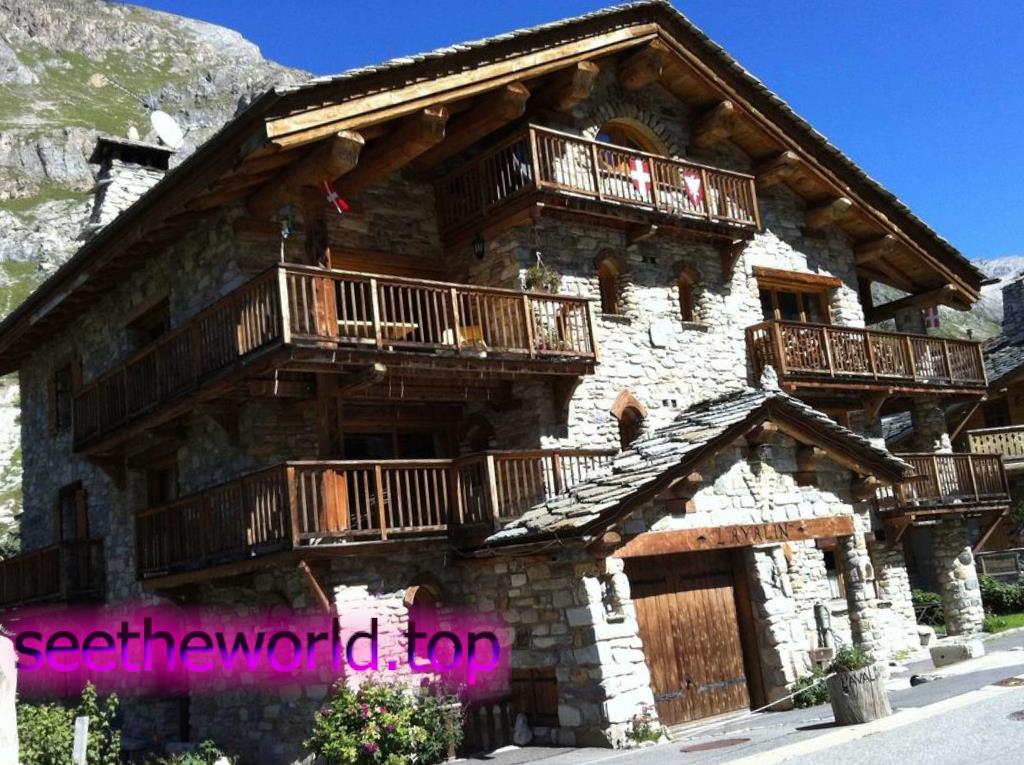 Ski resort Val d'Isere (Val d'Isere), France