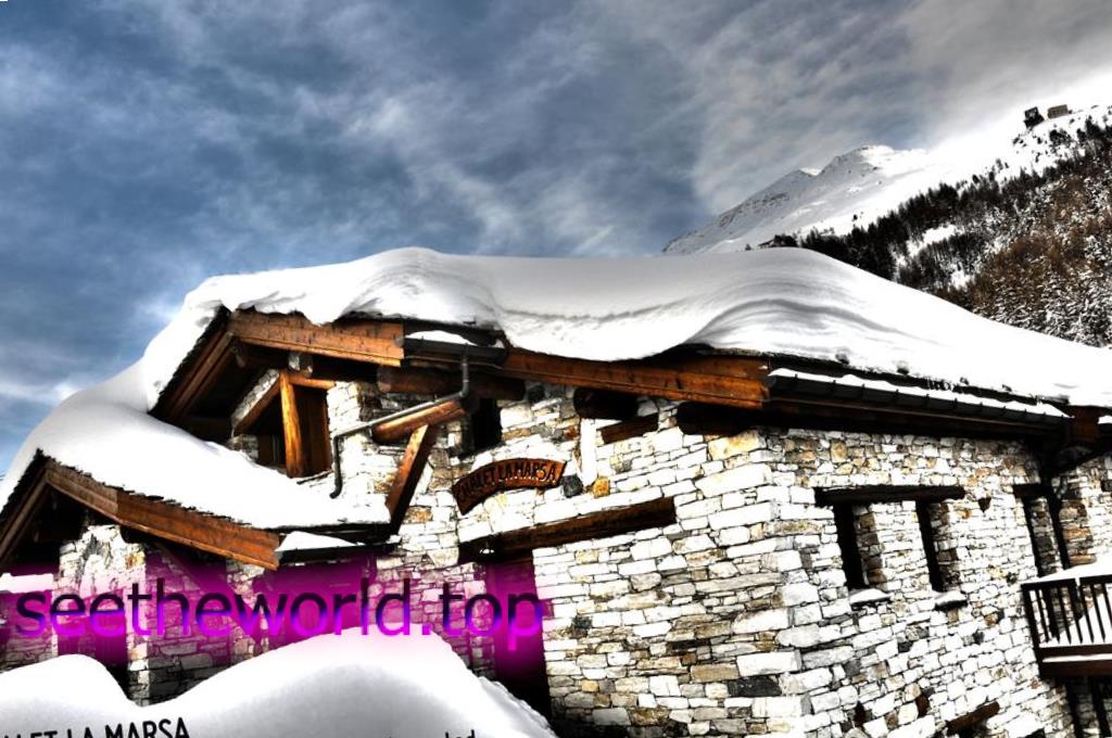 Ski resort Val d'Isere (Val d'Isere), France