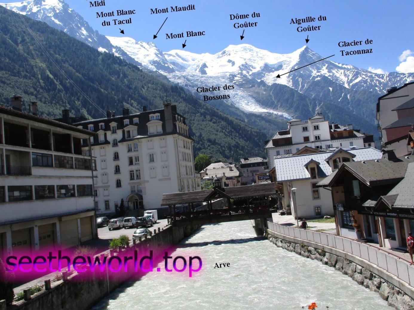 Ski resort of Chamonix (Chamonix), France