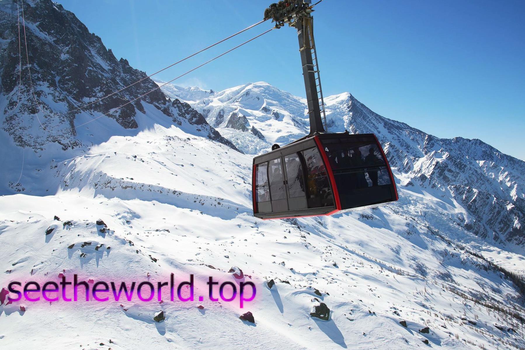 Ski resort of Chamonix (Chamonix), France