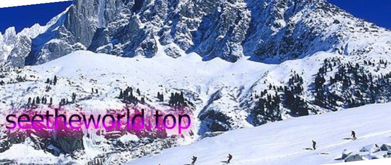 Ski resort of Chamonix (Chamonix), France