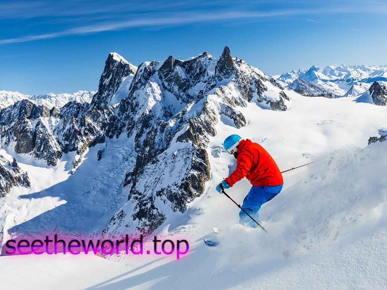 Ski resort of Chamonix (Chamonix), France