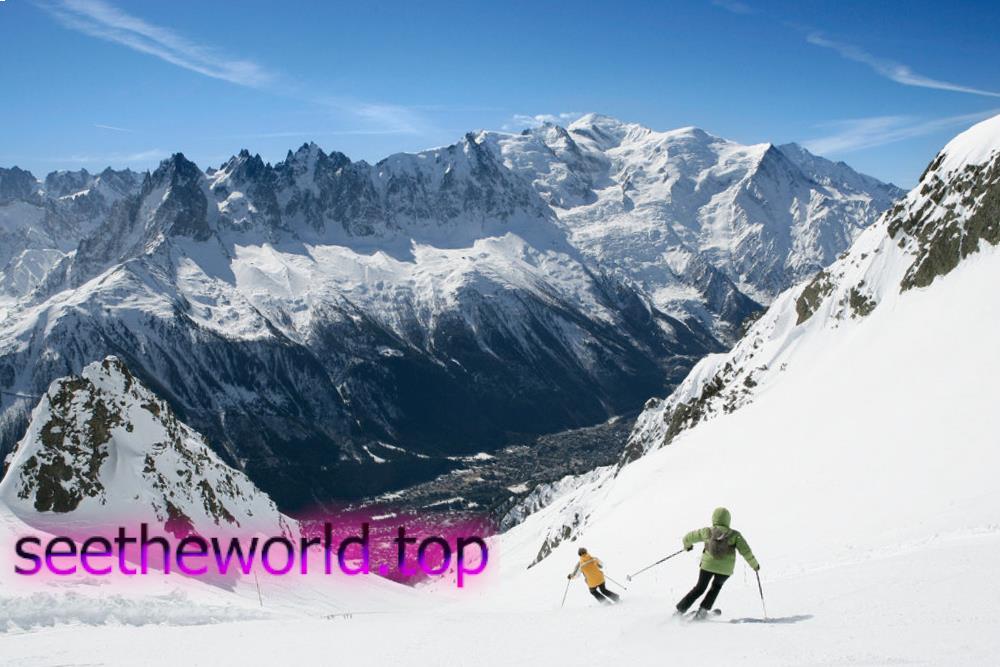 Ski resort of Chamonix (Chamonix), France
