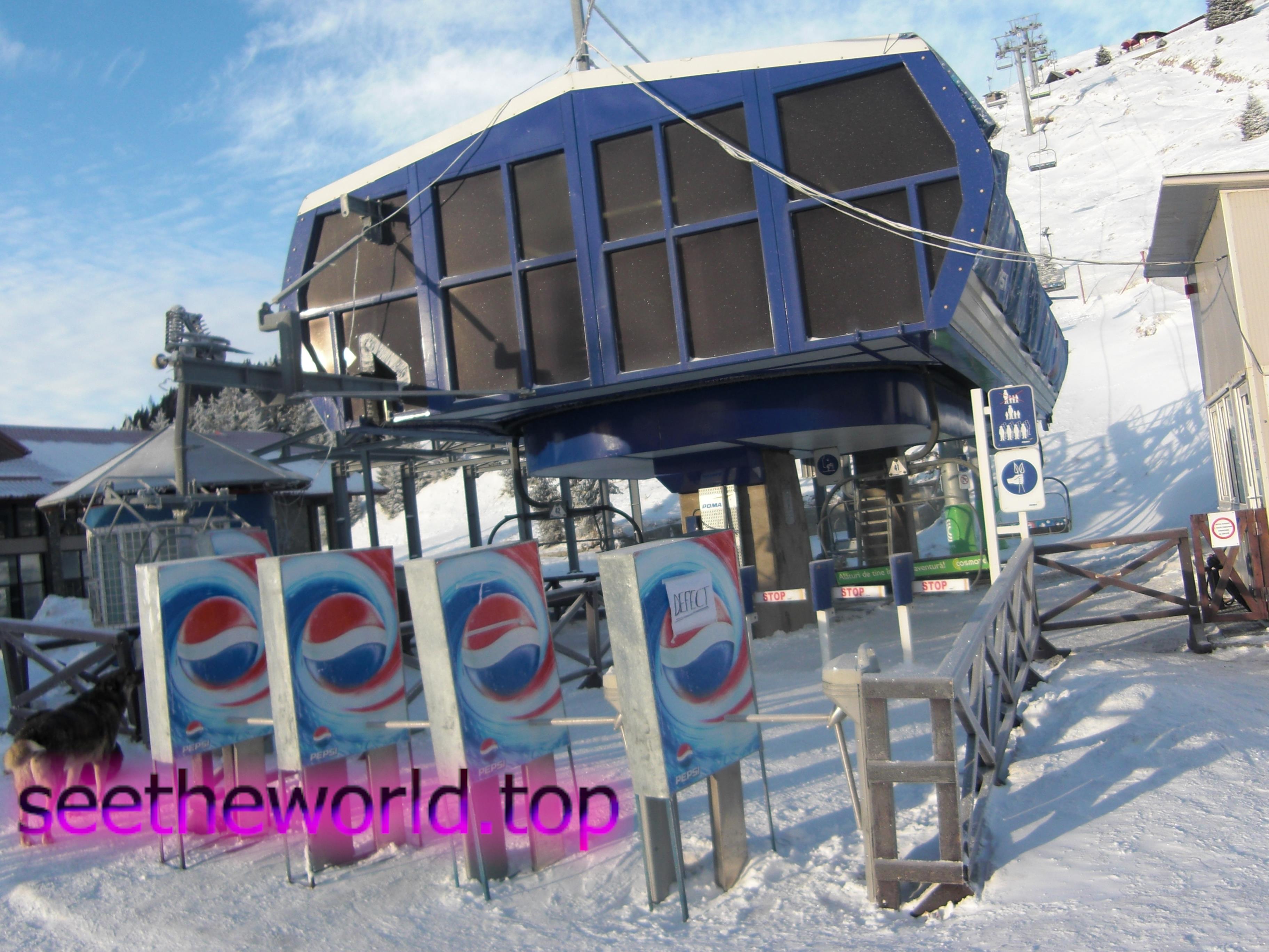 Ski resort of Chamonix (Chamonix), France