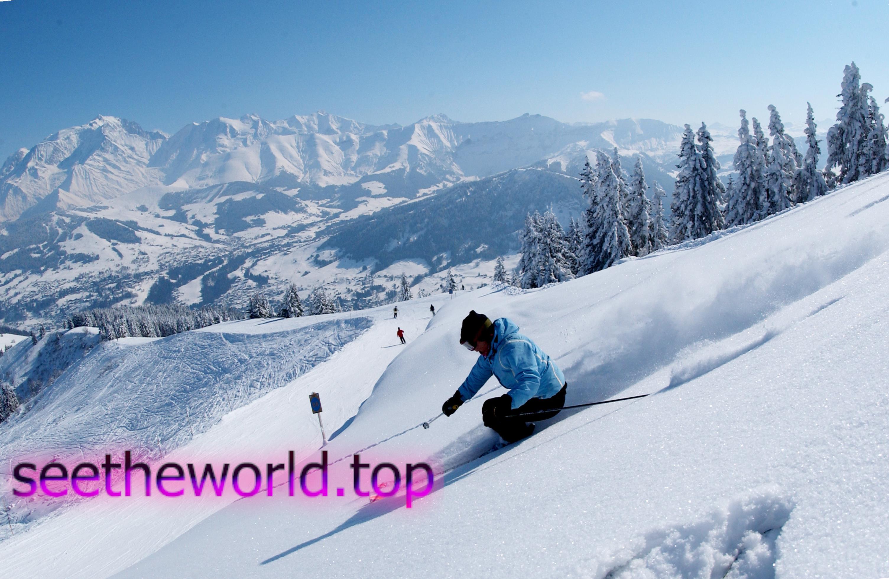 Ski resort Megeve (Megeve), France