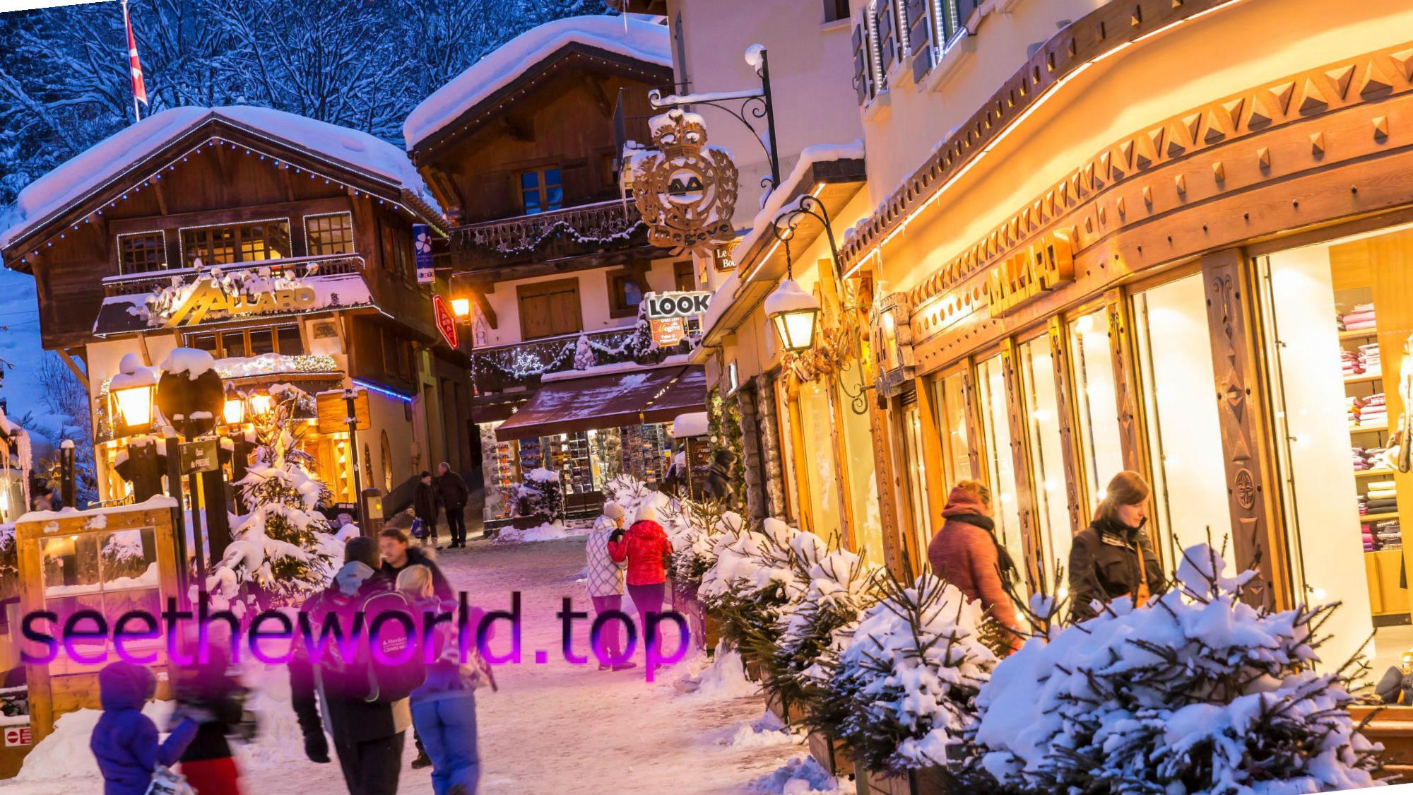 Ski resort Megeve (Megeve), France