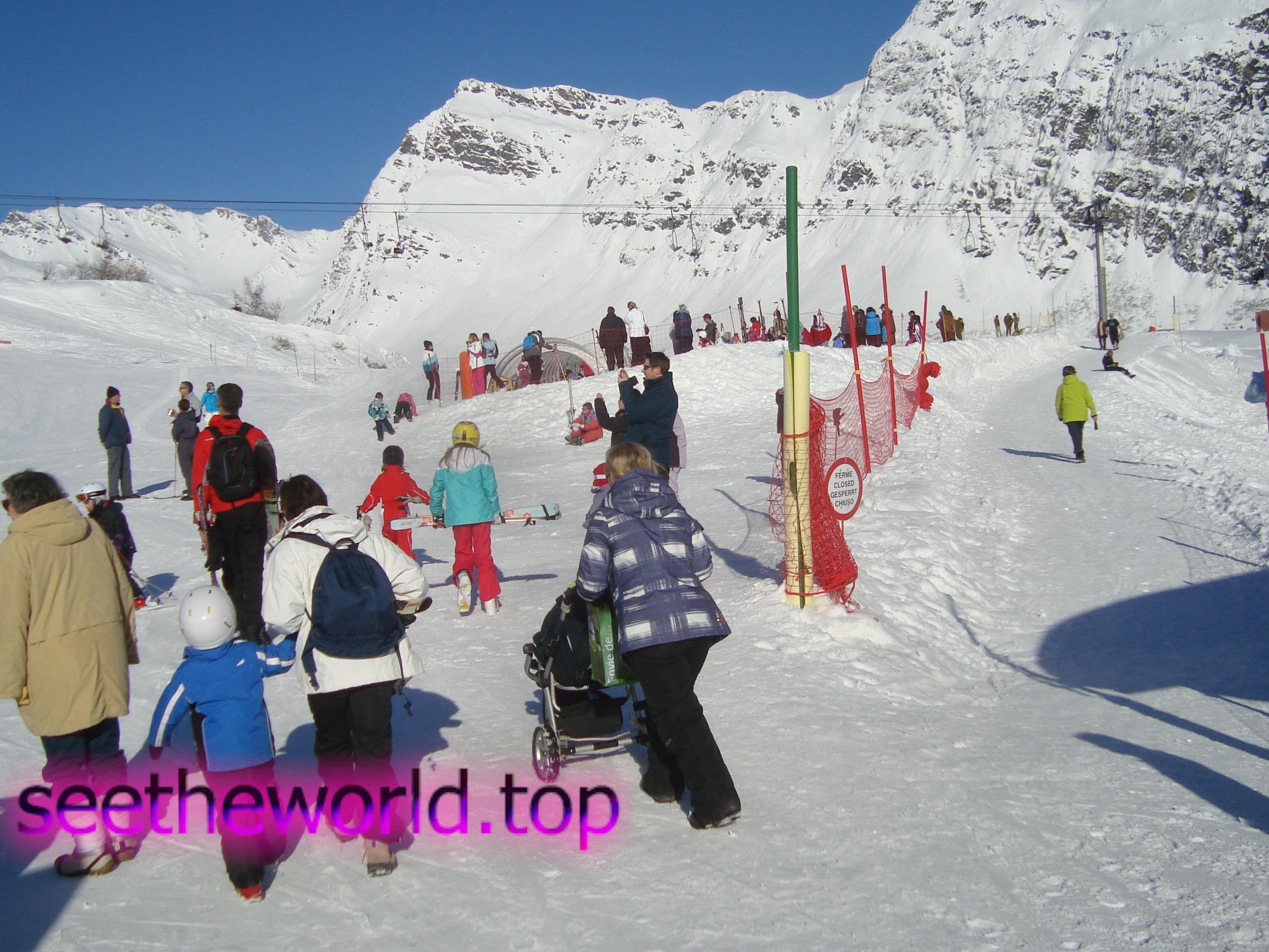 Ski resort La Rosière (La Rosière), France