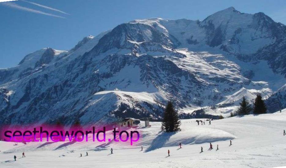 Les Houches ski resort, France