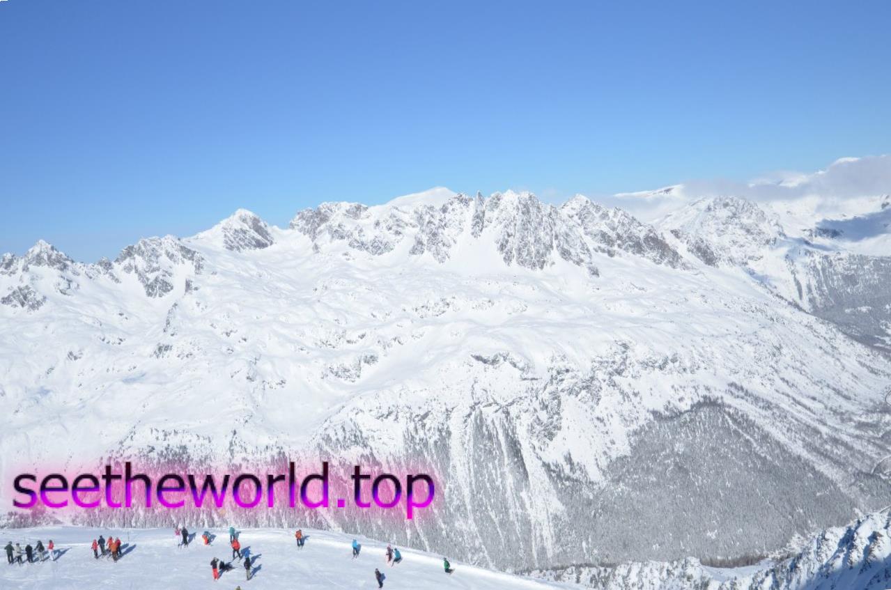 Les Houches ski resort, France