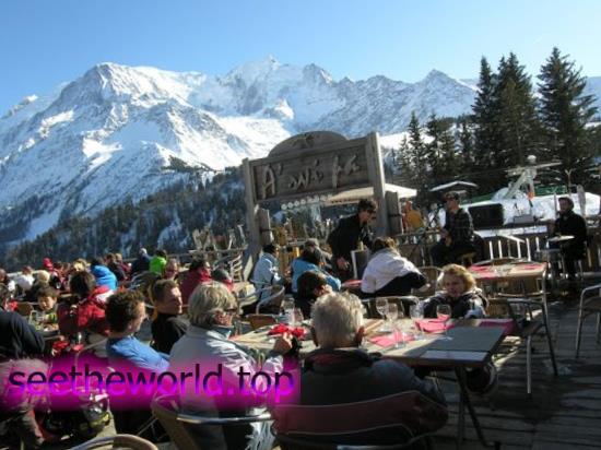 Les Houches ski resort, France