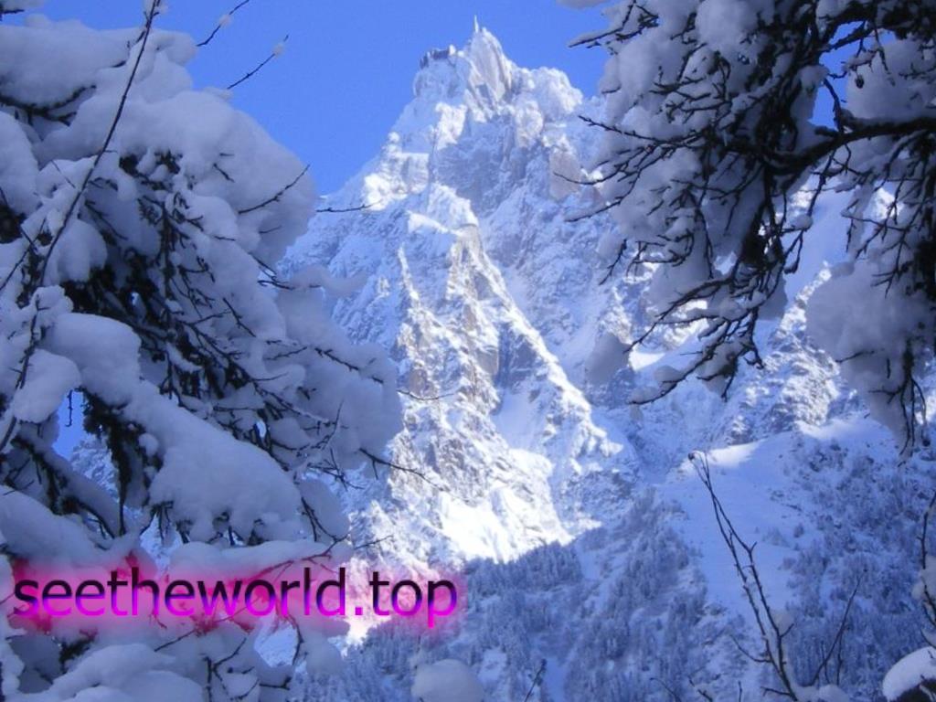 Les Houches ski resort, France