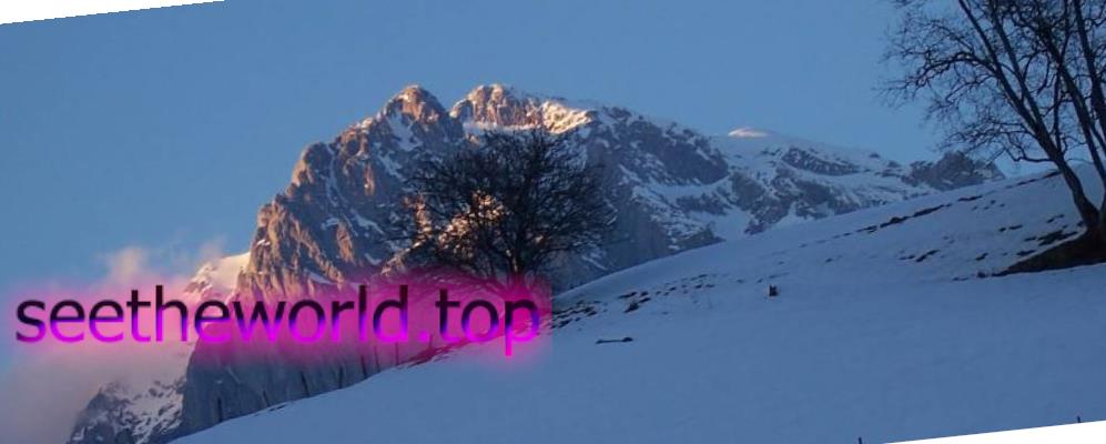 Abondance ski resort, France